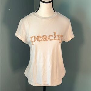 bohme 'peachy' Graphic Short Sleeve Tee